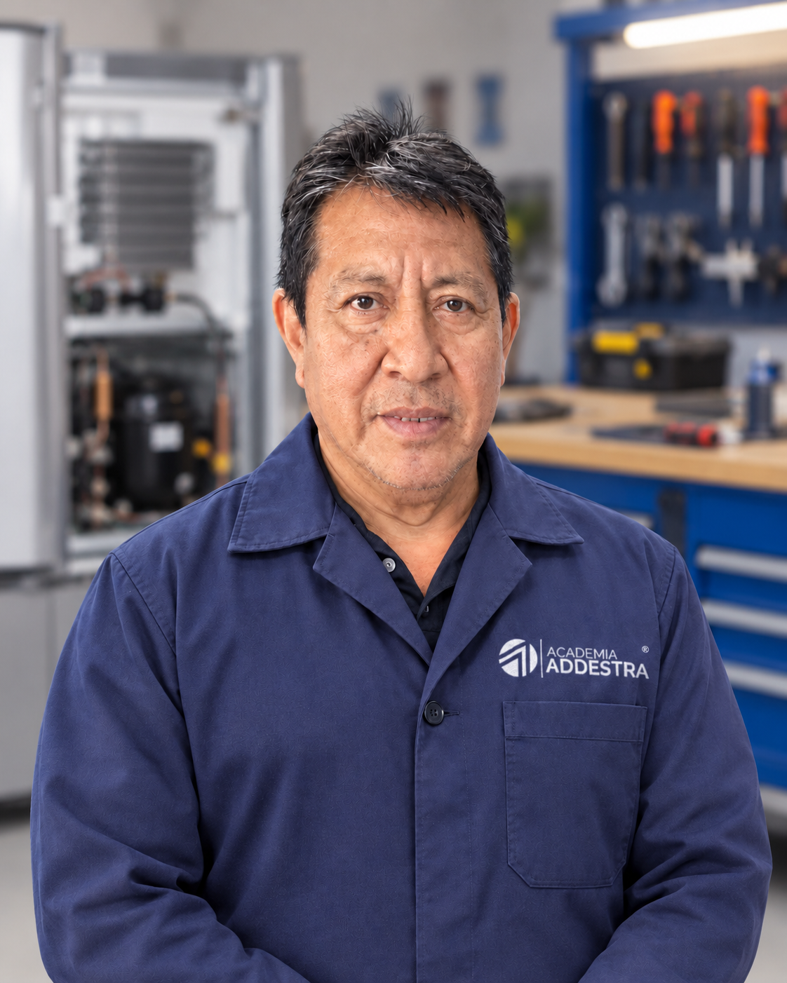 Ing. José Antonio Caamal Gío, instructor de Reparación de Refrigeradores